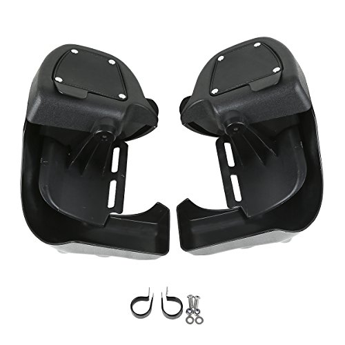TCMT Glänzende untere belüftete Beinverkleidungen Handschuhfach Passend für Harley Road King Road Glide Street Glide Electra Glide Ultra-Classic 1983-2013