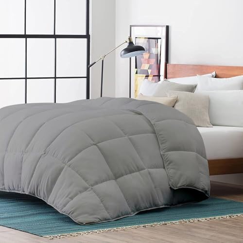 Image of Razzai Restful Sleep Microfiber Summer Season Ac Comforter 220 GSM (92 inch x 106 inch Inches /233cm x 269cm) - King Size Comforter|Silver|