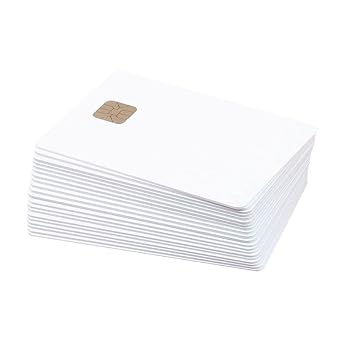 Blank White J2A040 ic Java Smart Card with Hi-co Magnetic Strip,cr80 hico Magnetic Stripe J2A040 chip Java Smart Card Pack of 10