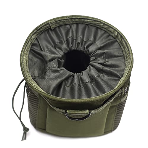 Magazine Pouches，Ammunition Pouch，Tactical Drawstring Molle Dump Pouch，For Outdoor And Hunting (Green) #TOP2