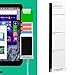 Monitor Memo Board Computer - Monitor Sticky Note Holder - Phone Message Memo Pad Charge Cable - Clip Transparent Message Creative Multifunction Paper Sticky Notes Boards for Cabinets Shelves Right