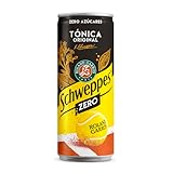 Schweppes Tónica Zero, Sin Azúcar ni Calorías - Lata 33cl