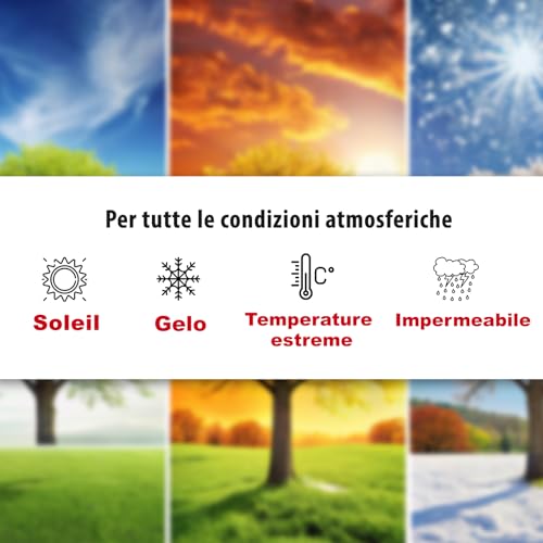 KANWOD KGAGH-1550 - Serra da Giardino con 4 Ripiani, con Porta Arrotolabile, Trasparente, Stabile e Facile da Montare, Serra per Piante da Esterno per Balcone, Terrazza e Giardino, 158 x 68 x 50 cm - 6