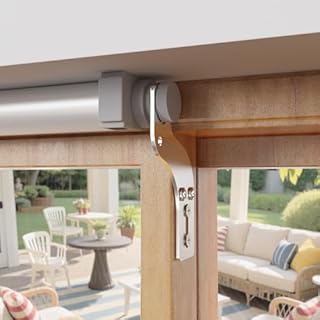 Slideback - Self Sliding Door Closer, Automatic Closing Sliding Patio Door Closer, Suitable for Max 8 Feet Sliding Door, for Used in Patio, Balconies, Kitchens, Bathrooms
