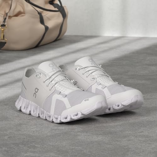 On Running Womens Cloud Mesh All White Trainers 8.5 US2