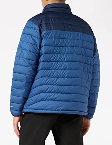Columbia Jaqueta masculina Powder Lite, Night Tide/Collegiate Navy, 2X Grande