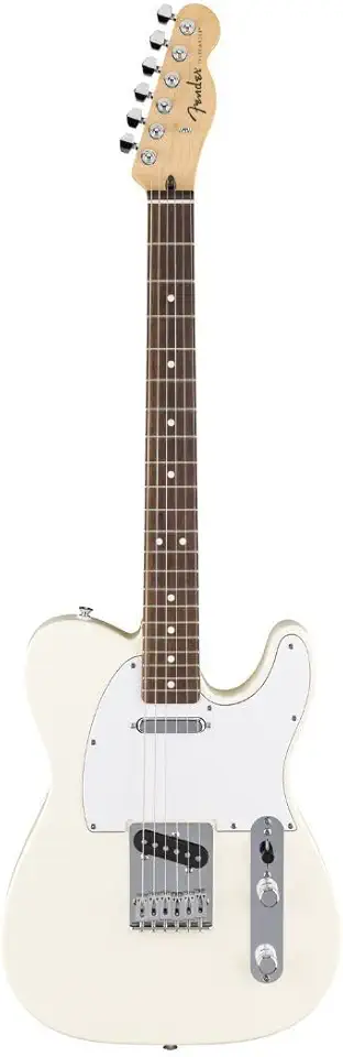 Fender Standard Tele LRL Olympic White - Guitarra elétrica