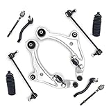 Frenzybro Front Control Arm Tie Rod Sway Bar Boot Link 10pc Kit Compatible With 09-14 Nissan Murano