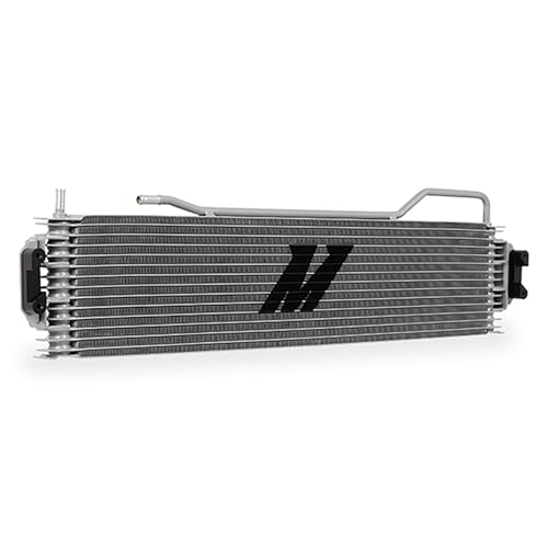 Mishimoto MMTC-K2-14 Transmission Cooler, Compatible with Chevrolet Silverado, 2014-2018, Silver