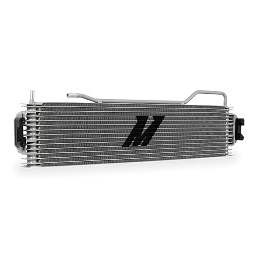 Mishimoto MMTC-K2-14 Transmission Cooler, Compatible with Chevrolet Silverado, 2014-2018, Silver