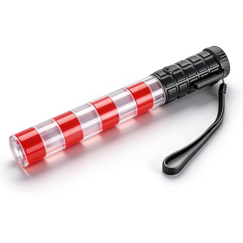 Bâton de circulation clignotant LED pour sécuriser les zones de danger