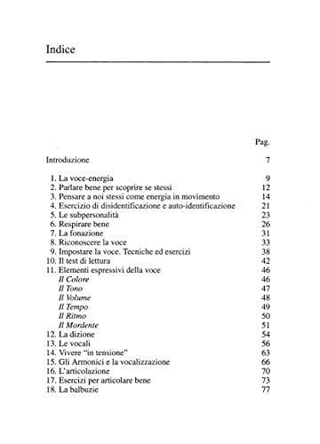Manuale Di Educazione Della Voce. Tecniche Ed Esercizi Per L'uso Consapevole Della Voce - 5
