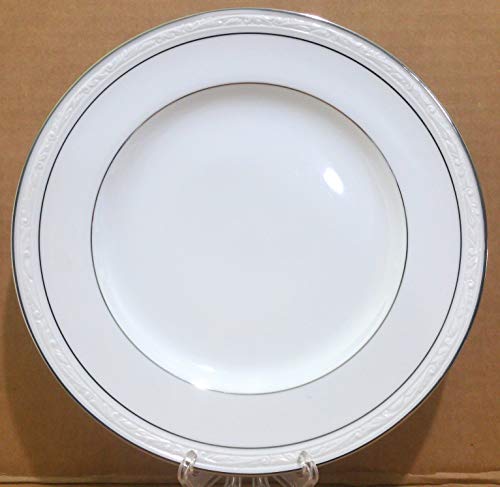Noritake 4062 Stoneleigh White Scapes Salad Plate 8 1/2