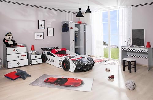 Aileenstore Kinderzimmer-Komplettset Police