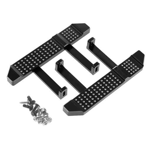 Pédale en Métal Voiture RC MN99S - Glissière de Protection Châssis Haute Résistance 1/12