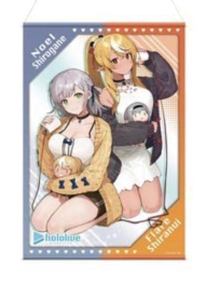 新品　【モーリーオンライン限定】ホロライブ　タペストリー　不知火フレア　② Amazon.co.jp: ホロライブ 不知火フレア 白銀ノエル モーリー