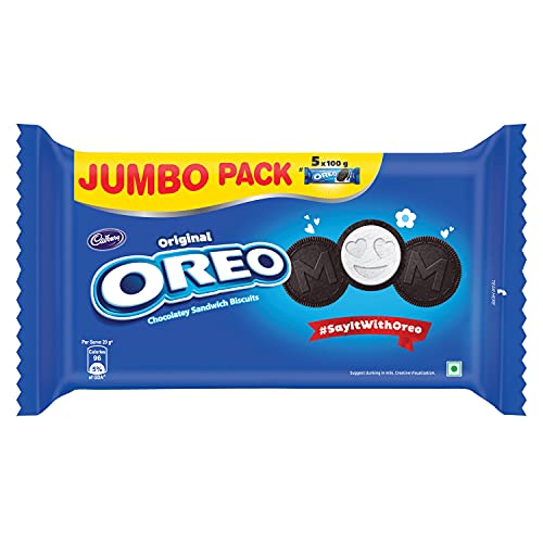 Image of Cadbury Oreo Vanilla Jumbo Pack, 500 g