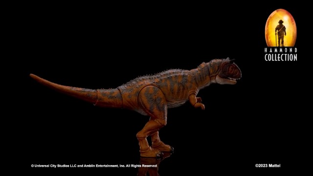 Mattel Jurasicc World Carnotaurus Colección Hammond Figura de