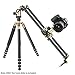 NEEWER 47.2 inches/120 Centimeters Carbon Fiber Camera Slider Video Stabilizer Rail with 6 Bearings for DSLR Camera DV Video Camcorder Film Photography, Load up to 17.5 pounds/8 kilograms