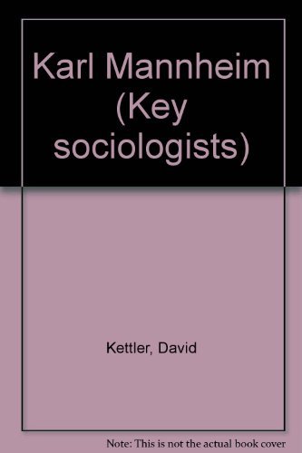 Karl Mannheim 0853126879 Book Cover