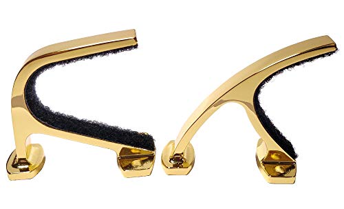 FULLBOW Gun Hooks for Wall Rifle Hangers Wall Mount for Gun - Shotgun Hooks Gun Racks Hang Most of Firearms on Gun Wall or in Cabinets