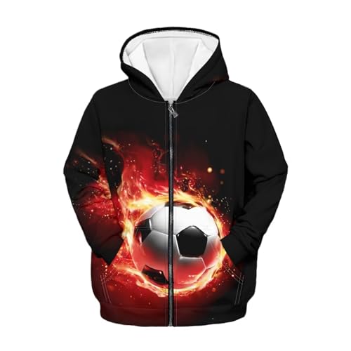 Girl's Fashion Hoodies Sweatshirts Zipper Up Hoodie for Kids Causal Long Sleeve Hooded Sweatshirt Jacket S-XL