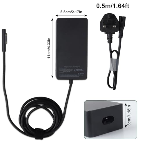 Évitez les surchauffes avec ce Chargeur Surface Pro 127W stable et sûr - 6
