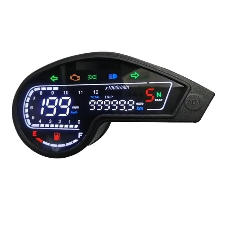 Compteur vitesse moto numérique pour Crossmax 250 Italika DM 250x