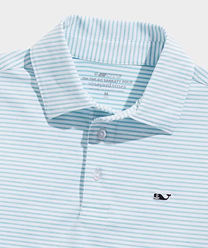 Image of Vineyard Vines Kids Bradley Stripe Sankaty Polo (Toddler /Little Kids /Big Kids)