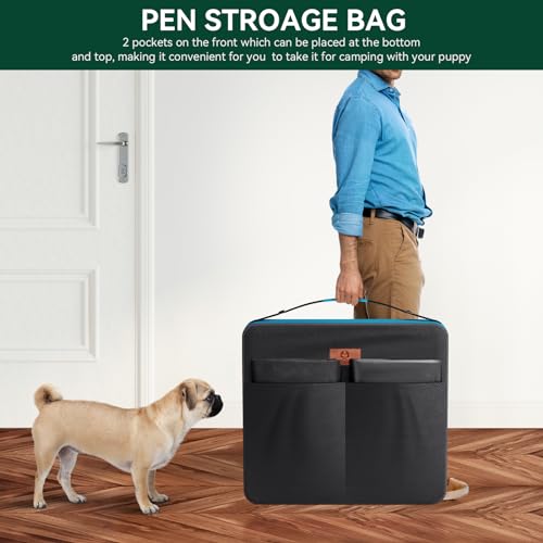 PJYuCien Bolsa de Armazenamento para Cercadinho de Cachorro((Não É Adequado para Outras Marcas) Serv