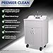 Premier Portable Sink Hand Wash Station, Single Basin Hand Washing Station, Freestanding Portable Sink with Hot Water, Handwashing Stations, For Commercial, Outdoor, Food Trucks & Concession (White)