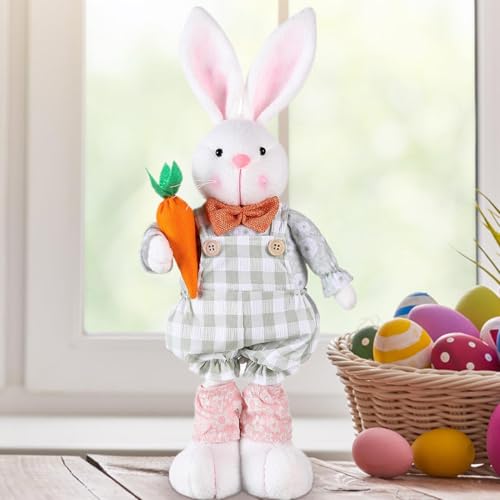 Lapin de Pâques ajustable pour espace restreint et décor modulable