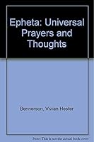 Epheta: Universal Prayers and Thoughts 1885487150 Book Cover