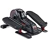 Sunny health fitness sitting under desk elliptical exerciser portable pedal training machine for senior exercise peddler for home workout optional free sunnyfit app magnetic motorized in pink  urban country home decor