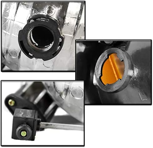 Replacement Headlights Headlamps Chrome Compatible with 2001-2003 Ford Explorer Sport / 2001-2005 Explorer Sport Trac