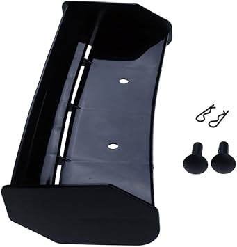 FLMLF Nylon Crash-Proof Rear Wing Set Tail Wing Spoiler Black