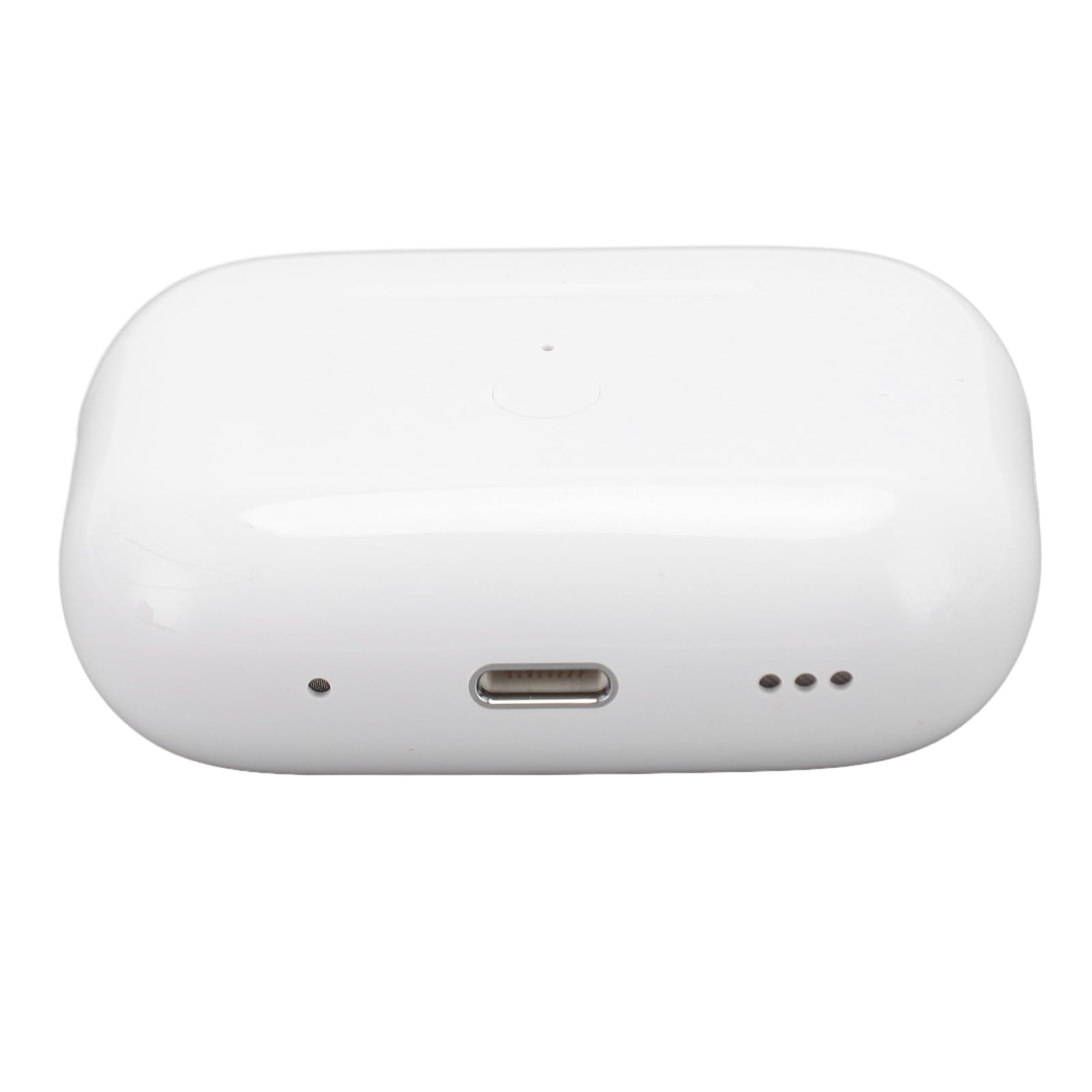 Jiawu Custodia di Ricarica Wireless, Batteria da 450 MAh Ricarica gli Auricolari in 15 Minuti per Auricolari IOS Pro 2, Custodia di Sostitutiva con Pulsante di Sincronizzazione Bluetooth e Design