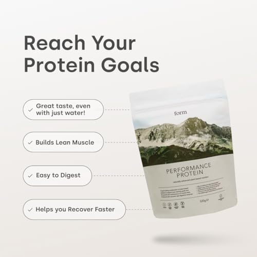 Form Performance Protein - Vegan Protein Powder - 30g Plant Based Protein per Serving, with BCAAs and Digestive Enzymes. Perfect Post Workout. Tastes Great with Just Water! - Vanilla - Image 4