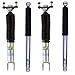 Bilstein 24-253161 24-196468 Set of Front & Rear Monotube Shocks fits 2011 2024 Silverado Sierra 2500 3500 HD with 1.5