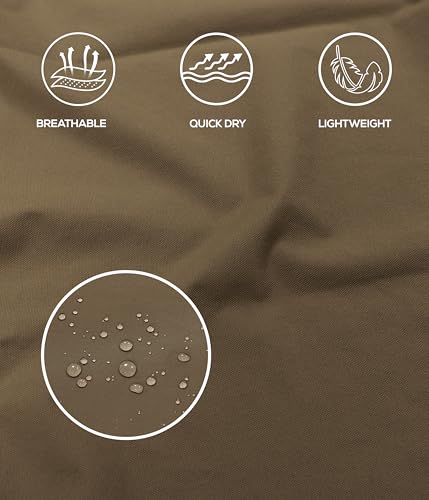 NATUVENIX Lightweight Mens Hiking Pants Quick Dry Travel Pants for Men Water Resistant Work Pants Men with Pockets Outdoor3