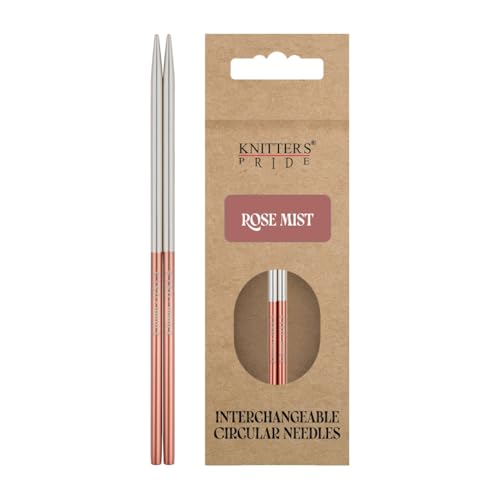 Image of Knitter's Pride Rosemist Normal Interchangeable Circular Needles 5 inch inch (13cm) - US Size 2.5 (3mm)