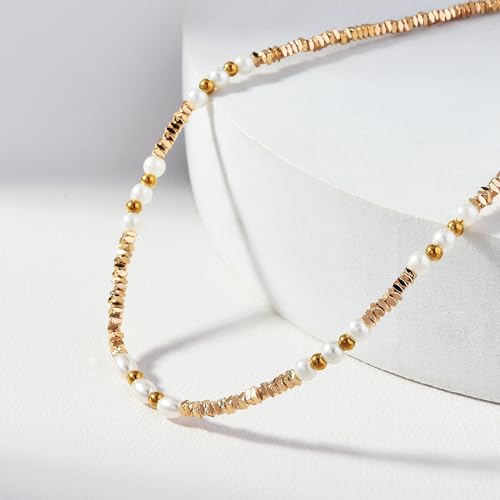 Colorful Beaded Necklace For Women Multi-layer Pearl Necklace Fashion Bohemian Style Beach Holiday Jewelry Birthday Gift For Girlfriend Summer Necklaces For Women 20254