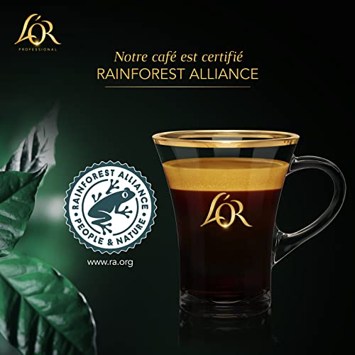 L'OR Professional 50 Café Espresso Intense Intensité 5 100% Arabica Compatible Nespresso Professionnel