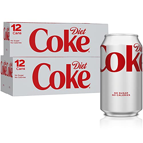 Diet Coke Soda Soft Drink, 12 Fl Oz, 36 Pack