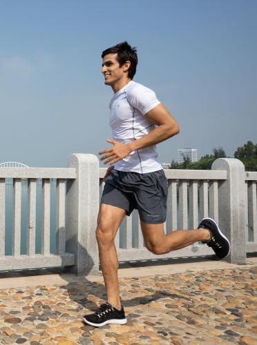Image of baleaf Men's 5 inch Running Athletic Shorts with Liner /No Liner