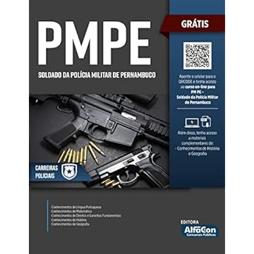 Capa do livro Soldado da Polícia Militar do Estado de Pernambuco - PMPE