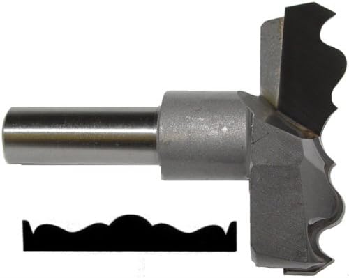 Magnate 8012B Rosette Carbide Tipped Cutter - 3-5/16" Cutting Diameter; 1/2" Shank Diameter