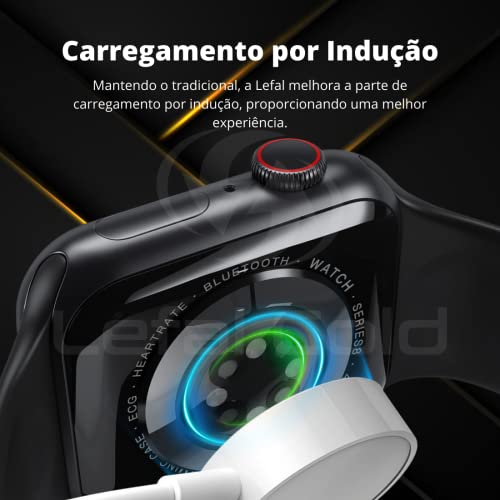 SmartWatch IWO W28pro Série 8 Relógio Inteligente com Funções de Esporte e Outros, 45mm e na Cor (Ro