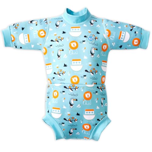 Splash About Happy Nappy Combinaison de plongée avec couche de bain Noah's Ark 3-8 mois