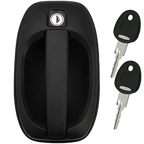 Serrure de porte extérieure FAP M1 noire pour caravane et camping-car